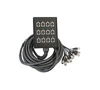 Pulse XLR 12 Manera Multicore Loom etapa caja serpiente - 10/20/30 m