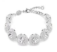 Pulsera Una Angelic, Blanca, Baño de rodio OS