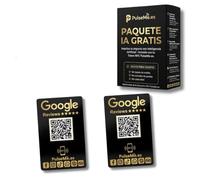 PulseMe Tarjetas NFC + QR para Reseñas con Mini Web Sin cuotas