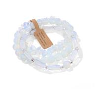 Pulsera 7 Chakras, Conjunto De Tres Piezas De Pulseras Elásticas Con Cuentas De Cristal Y Piedras Preciosas Naturales De Lujo Con Diseño De Nicho, Para Aliviar El Estrés, El Reiki Y El Yoga, Jo