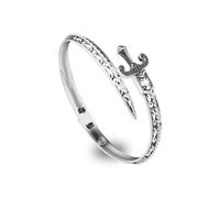 Pulsera abierta con espadas multifuncionales, brazalete ancho geométrico, brazalete con apertura ajustable, pulsera ajustable, regalo para mujeres, pulsera abierta creativa