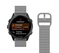 Pulsera ActiveFlex para Garmin Forerunner 55/165/570 (42 mm), gris