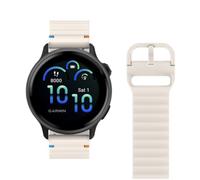 Pulsera ActiveFlex para Garmin Vivoactive 6/Vivoactive 5, marfil