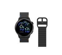 Pulsera ActiveFlex para Garmin Vivoactive 6/Vivoactive 5, negra