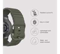 Pulsera ActiveFlex Samsung Galaxy Watch8 / Watch8 Classic, Caqui