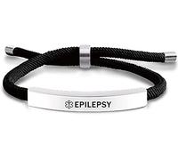 Pulsera ajustable de alerta SOS de sensibilización sobre las condiciones médicas de acero inoxidableOperación fácil