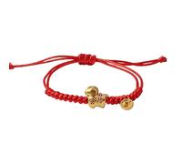 Pulsera ajustable del Año del Caballo del zodiaco chino con cuerda roja Feng Shui para protección de buena suerte, regalos de Año Nuevo, talla única, Zinc, No es una piedra preciosa
