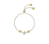 Pulsera ajustable Ted Baker Wileia Flower Chain para mujer (tono dorado/tinto)