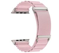 Pulsera Alpine Loop compatible con Apple Watch Ultra 49 mm, 46 mm, 45 mm, 44 mm, 42 mm, 41 mm, 40 mm, 38 mm, correa de repuesto compatible con iWatch, 38mm/40mm/41mm, Acero inoxidable, No es una