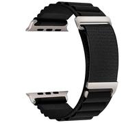 Pulsera Alpine Loop compatible con Apple Watch Ultra 49 mm, 46 mm, 45 mm, 44 mm, 42 mm, 41 mm, 40 mm, 38 mm, correa de repuesto compatible con iWatch, 38mm/40mm/41mm, Acero inoxidable, No es una