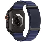 Pulsera Alpine Loop compatible con Apple Watch Ultra 49 mm, 46 mm, 45 mm, 44 mm, 42 mm, 41 mm, 40 mm, 38 mm, correa de repuesto compatible con iWatch, 42mm/44mm/45mm/46mm/49mm, Acero inoxidable, No es