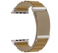Pulsera Alpine Loop compatible con Apple Watch Ultra 49 mm, 46 mm, 45 mm, 44 mm, 42 mm, 41 mm, 40 mm, 38 mm, correa de repuesto compatible con iWatch, 38mm/40mm/41mm, Acero inoxidable, No es una