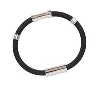 Pulsera Antiestática con Cuatro Anillos, Silicona para Eliminar la Estática del Cuerpo, Muñequeras Antiestáticas para Deportes de Invierno, para Mujeres y Hombres (BLACK)