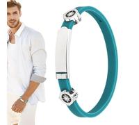 Pulsera antiestática: pulsera con reducción de electricidad, dimensión externa de 24,0 x 1,0 x 0,5 más peso neto de 15,0 g, construcción de pieza de polímero de silicona, correa | para eliminar el eli