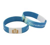 Pulsera Bíblica NFC - Verso Diario de la Biblia, Inspiradora Cristiana, Regalos Religiosos para Hombres y Mujeres, Azul