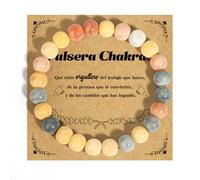 Pulsera Chakras Para Mujer - Piedras Naturales Originales - Regalo Para El Día De La Madre, Amistad, Parejas y Cumpleaños - Relojes Pulseras