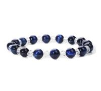 Pulsera Chakras, Pulseras Elásticas De Diseño De Nicho, De Lujo, Ligeras, De 8 Mm, Con Piedras Preciosas Naturales, Espaciadores De Cristal, Ojo De Tigre, Para Aliviar El Estrés, Reiki Y Yoga, Jo