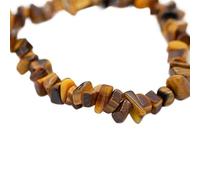 Pulsera Chip de Ojo de Tigre. Minerales y Cristales, Belleza energética, Meditacion, Amuletos Espirituales