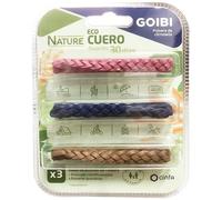 pulsera citronela eco cuero trenzado x3ud - Goibi