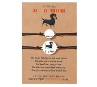 Pulsera clásica genérica de cuarzo, pulsera con perlas y letras, ideal como regalo de cumpleaños para tu pequeña elección de pareja, 4 conjuntos de joyas, talla única, Cristal artificial, No es una