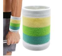 Pulsera colorida, banda de protección de muñeca, pulsera de fitness, correr, banda elástica para protección de muñeca, pulsera elástica transpirable para tenis, muñequera de fútbol para deportes