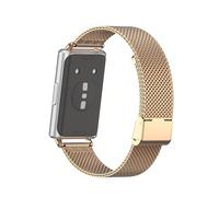 Pulsera compatible con Huawei Band 11, correa de repuesto de acero inoxidable para Huawei Band 11 Pro pulseras hombres y mujeres, Eine Grösse, Gema, Sin piedras preciosas