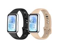Pulsera compatible con Huawei Band 11 Pro pulseras deportivas impermeable de repuesto de silicona para Huawei Band 11 Pro, para hombre y mujer, Acero inoxidable