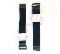 Pulsera compatible con juegos de baile Switch como Zumba Burn It Up y Ring Fit Adventure, ajuste divertido y ajustable para jugadores de todas las edades (blanco)