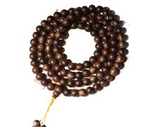 Pulsera con Aroma a Miel Floral Dulce de Varios tamaños de Grado de hundimiento de Aceite Completo de Madera de agar Verde de Hainan con Nudo de azúcar (4 mm * 216 Cuentas)