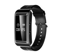 Pulsera con Cámara Espía, Reloj Grabador Digital Activado por Voz con Reducción de Ruido, Dispositivo de Grabación de Sonido HD Pulsera Grabadora de Video a Prueba de Sudor, (32G)