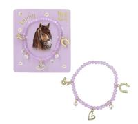 Pulsera con colgante - Miss Melody - Lila Claro
