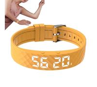 Pulsera con Despertador - Reloj con Recordatorio Despertador Vibrante, Reloj con Temporizador Silencioso Llevable | Relojes Vibrantes Recargables Despertadores Ajustables con Vibración Pulsera | Para