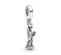 Pulsera con dije colgante de la Estatua de la Libertad de Nueva York de PANDORA - Pulseras con dijes Moments - Impresionantes joyas para mujer - Regal