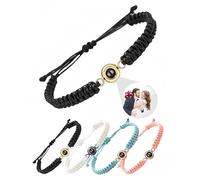 Pulsera Con Foto Personalizada,Pulsera Con Foto Dentro,Pulseras Personalizadas Para Hombres Mujeres,Regalos Personalizados Para El Día De San Valentín,Cumpleaños,Día De La Madre,Aniversario (Tipo 1)
