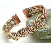 Pulsera con imanes Simbiosis de 3 cobre