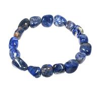 Pulsera con piedra de Sagitario, sodalita