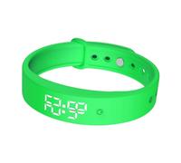 Pulsera con recordatorio de vibración, reloj temporizador compacto de 5.11 x 9.25 pulgadas para gestión del tiempo, correa ajustable con ajuste cómodo, dispositivo de muñeca para alertas de