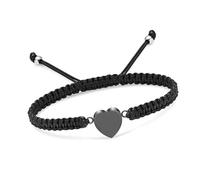 Pulsera conmemorativa de cenizas de corazón, caja de cremación, ataúdes de uso casual, urna para cenizas conmemorativas, talla única, como se describe, como se describe
