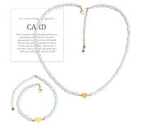 Pulsera conmemorativa de corazón para la pérdida del padre, pulseras de memoria para la pérdida de un ser querido, pulseras de perlas ajustables para mujer, joyería con tarjetas de condolencias