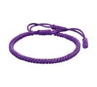 Pulsera contra las náuseas hecha a mano tibetana String Bracelet ajustable tejida cuerda nudo pulseras para hombre mujer santuarios muerte pulsera, talla única, Nankan Wire, No es una piedra preciosa