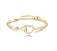 Pulsera Corazón Infinito, Pulsera Para Mi Hija, Conectada para Siempre, Joyería Ajustable para Madre e Hija, Regalo Inspirador para Madre e Hija (#1)
