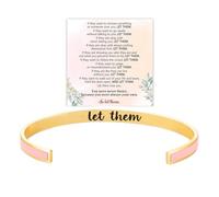 Pulsera de acero inoxidable con mensaje oculto grabado, regalo de joyería para mujeres, hermanas, amigas y hermanas, Adjustable, Acero inoxidable, No es una piedra preciosa