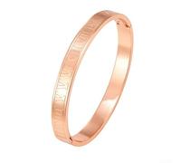 Pulsera de acero inoxidable estilo romano, 41-50 cm perímetro ajustable, joyería de moda para mujer, accesorio versátil para el día a día con aspecto magnífico y forma única (es negro)