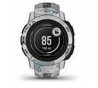 Garmin Instinct 2S Camo, Reloj inteligente con GPS resistente al agua, funciones deportivas, pulsioximetría, puntuación de sueño y notificaciones del smartphone, Gris
