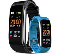 Pulsera de actividad Giewont GW200 Bluetooth IP67 Pulsómetro Pulsioxímetro Negro 5 días