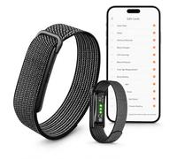 Pulsera de Actividad Sin Pantalla, IP68 Fitness Tracker, Sin Suscripción | Monitoreo Frec Cardíaca, SpO2, Presión Arterial, Sueño, HRV, Ciclo Femenino, Batería 40d, Alertas Vibración Llamadas y SMS