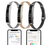 Pulsera de Actividad Smartia Vital Band Bluetooth Plata monitor de salud sueño y 20 modos deporte