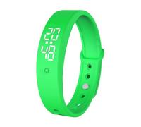 Pulsera de alarma con vibración, ABS, recordatorio de alarma, agradable al tacto, resistente alternativa de reloj, reloj despertador con vibración suave para personas que duermen profundamente/oyente