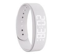 Pulsera de alarma silenciosa - Pulsera de reloj silenciosa inteligente resistente al agua | Reloj despertador vibratorio con pantalla LED | Para adultos, personas que duermen profundamente, oficina en