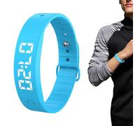 Pulsera de alarma vibratoria, silenciosa recargable, 8 alarmas ajustables con vibración fuerte, reloj inteligente para dureza, parejas, viajes y hogar